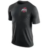 Kolej Ohio State Buckeyes T-Shirt Özel Erkekler Kolej Futbol Jersey Crew Boyun Kısa Kollu Tişört Yetişkin Boyut Baskılı Gömlek