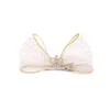 Hårtillbehör 5st/parti tredimensionella Organza Bows Princess Clips Girls Flower Crown Ornaments Hairpin