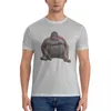 Herrtankstoppar sommar mode t-shirt män le monke / uh oh stinky grafisk man kläder pojkar t skjortor anpassad skjorta