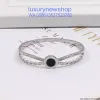 2023 Luxury Nail Roman numerals Diamond Bracelet Women Stainless Steel Rose Gold Couple Bangle Fashion Jewelry Valentine Day Gift for Girlfriend Proposal Wedding