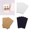 Jewelry Pouches Bags 100 Pieces Earring Necklace Display Card Holder Set Suitable For Handmade Earrings And Products310E