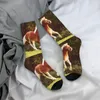 Men's Socks Haflinger Horse Dress Men Women Warm Funny Novelty Animal Crew