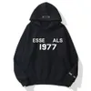 Men's Luxury Sweatshirts EssentialHoodies Ess Jackets Tracksuit Men Women Sportswear Coat Pullover Hooded Sweatshirt Designer Trend Street Sweater Hoodie SX1L