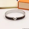 2023 New Love luxury mens bangle Tennis bracelet women stainless steel rose gold couple diamond fashion jewelry Valentine day gift for girlfriend wedding wholesale