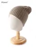 BeanieSkull Caps Vente Cachemire Mode Double Couche Câble Tricot Réversible Unisexe Bonnets Laine Mélange Bonnet Chaud Chapeau Confortable Extérieur Décontracté 230928