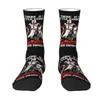 Calcetines para hombres Caballeros Templarios Sello Vestido cruzado para hombres Mujeres Moda cálida Medieval Crusader Warrior Crew