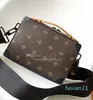 Mens and womens Fashion woven shoulder bag Temperament Box type Crossbody bag Multi function wallet Card Bag