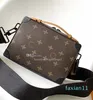 Bolsa de ombro de tecido da moda masculina e feminina Temperamento Caixa tipo bolsa crossbody Carteira multifuncional Bolsa de cartão