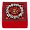Antik versilbert Feng Shui Pixiu Charm Sechs Wort Mantra Perlen Armband Maskottchen Amulett Schmuck für Männer169P