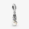 100% 925 Sterling Silber Die Kleine Meerjungfrau Charme Fit Original Europäischen Charms Armband Mode Schmuck Accessories301e