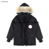 Designer canadien de haute qualité Mens Parka Puffer Veste Femmes Down Vestes d'hiver épais manteaux chauds coupe-vent lettres de broderie streetwear vêtements d'extérieur en duvet d'oie