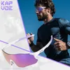 Utomhus Eyewear Kapvoe Red Pochromic Running Solglasögon Sport för män Blue Marathon Cycling Glasses Mountain Bicycle Goggles Eyewear 230928