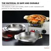 Casseroles Double poignée poêle alimentaire Style coréen marmite service pratique multi-fonction