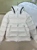 France Mens Down Jacket Letter Monclair Knitted Women Parkas Panel Casual Coats Bomber Jackets Designers Men S Clothing=m-xxxl