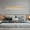 Vägglampor Minimalistiska kuboid LED -lampa Vit svart guld Aluminium Sconces Fjärrkontroll Dimning med switchbelysning för foajé sovrum