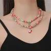 ZOSHI – collier ras du cou pour femmes, bijoux de noël, en argile douce, fait à la main, cadeau de noël, 2024