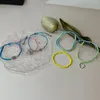 Charm Bracelets Fashion Sunflower Braided Multi-Layer Bracelet Accessories Simple Leaf Beaded Women's 6 Pieces Set