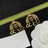 Créateur de chaîne Collier de créateur Bracelet Boucles d'oreilles Pinces à cheveux Barrettes, Ensembles d'éléments de pendentif abeille en laiton et alphabet, cadeaux pour femmes élégants PXG1