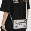 Women's 2023 New Locomotive ins Personalized Rivet Fashion Versatile One Shoulder Crossbody Bag Tide model 2765