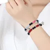 Charm Bracelets 2pcs Couple Magnetic Matching Bangle Fashion Trendy Spiders Hand Chain