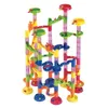 STEM Toy Roller Coaster Space War Block Block Ball Ball Marble Run Brick Building Bloks Barble Toy Construct