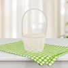 Dinnerware Sets 3 Pcs Rattan Basket Mini Fruit Baskets Party Candies Plastic Vegetable Handheld Woven Child