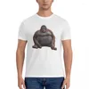 Herrtankstoppar sommar mode t-shirt män le monke / uh oh stinky grafisk man kläder pojkar t skjortor anpassad skjorta