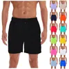 Short Homme Grande Taille Board Tasron Séchage Rapide Etanche Couleur Unie Droite Plage Speedos Confortable Décontracté