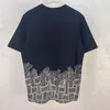 メンズTシャツ豪華な女性ブランドファッションTシャツオリジナルプリントデザインハイエンドカジュアルトップ高品質のユニセックス有名なトレンドティー