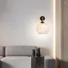 Wall Lamp Modern Light Fixture Minimalist Glass Globe Mounted Sconce Reading Bathroom Vanity Fixtures