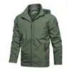 Herenjassen 2023 Herfst Outdoor Bergbeklimmen Waterdichte Middelgrote Jonge Mannen Charge Coat Casual Halflange Sportoverjas