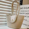 Bolsos de hombro Bolso de verano Premium para mujer con gran capacidad, nueva tendencia, diseño de nicho vivo, bolso con textura de hombro