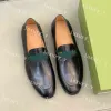 Tasarımcı Elbise Ayakkabı Erkek Deri Ayakkabı Lüks Toka Loafers Renkli Siyah Kahverengi Mavi Konforlu Erkekler Tasarruf Girişleri Boyutu 39-44 Wit CGU