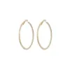 Hoop Huggie – boucles d'oreilles rondes en cristal brillant pour femmes, Style exagéré, à la mode, bijoux de luxe exquis, cadeaux 305h, 2021