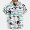 Camicie casual da uomo Abbigliamento estivo Camicia floreale taglie forti da uomo Abbigliamento vintage importato Risvolto da spiaggia liscio per top Tutto Messico Harajuku