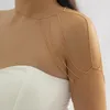 Zincir Moda Basit ve Kolay Giyim Tip İnce Zincir Trendi Kişilik Geometrik Amelat saçak bayan kolye