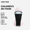 Cycling Caps Masks VECTOR Children Winter Cycling Mask Fleece Thermal Keep Warm Windproof Cycling Face Mask Balaclava Ski Mask Fishing Skiing Hat 230928