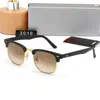 Classico marchio WAYFARER occhiali da sole quadrati di lusso da uomo montatura in acetato con lenti ray baa nere occhiali da sole per donna UV400 raybans box 3016 JIIH