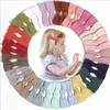 Accessori per capelli 40 pezzi 3,5 pollici fiocchi per bambini clip a coccodrillo Boutique ragazze barrette codino per bambino