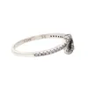 Pan Family Platinum Ring Nieuw product Shining Love Wishing Bone Ring Europese en Amerikaanse hartvormige holle ring Damesmode Fris