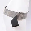 Riemen Bling Damesmode Cowgirl Westerse taillebandriem voor kledingjeans