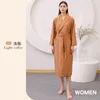 Erkekler Kadınlar Erkekler Banyo Robe Waffle Duş Nightgowns Erkek Kadın Banyıl Uzun Kadın Erkek Pijamalar Artı Boyut 5xl