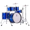 Children's Small Stand Full Drum Kit Sets Set Musical Instruments Jazz Drum Beginner's Practice 5 Drum 2 3 4 Cymbal Home Performance Drums Hot