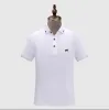 Lacost verão camisetas polos manga curta impressão carta topo solto polo masculino tees causal designer para homem roupas topos tamanho asiático