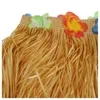 Bordkjolfrämjande! Hawaiian Luau Flower Grass Garden Wedding Party Beach Decor Khaki