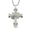 HipHop crucifix Real lab grown diamonds 10k solid Gold Pendant Jewelry fine jewelry pendant