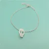 10pcs Simple Animal small Skull Face Head Bracelets Tiny Sugar Skull Bracelet Cute Skeleton Bracelet for women jewelry302F