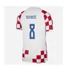 22 23 Croacia MODRIC voetbalshirts nationale ploeg MANDZUKIC PERISIC KALINIC 2023 Kroatië voetbalshirt KOVACIC Rakitic Kramaric speler Heren Kindertenue uniformen