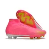 أحذية أولاد للنساء كرة القدم للرجال الزواحس الزئبقي Superfly IX Elite FG Cleats Boots Boots Scarpe Da Calcio Size 35-45 Eur