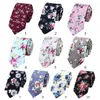 Vlinderdassen 6 Cm Paisley Bloem Katoenen Stropdas Mode Bloemen Elegant Shirt Accessoires Leuke Slanke Stropdas Feest